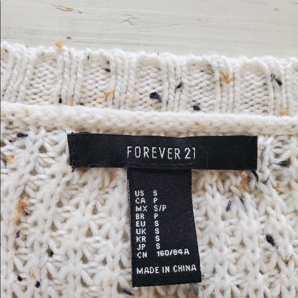 Color splatted knit sweater - Picture 2 of 2